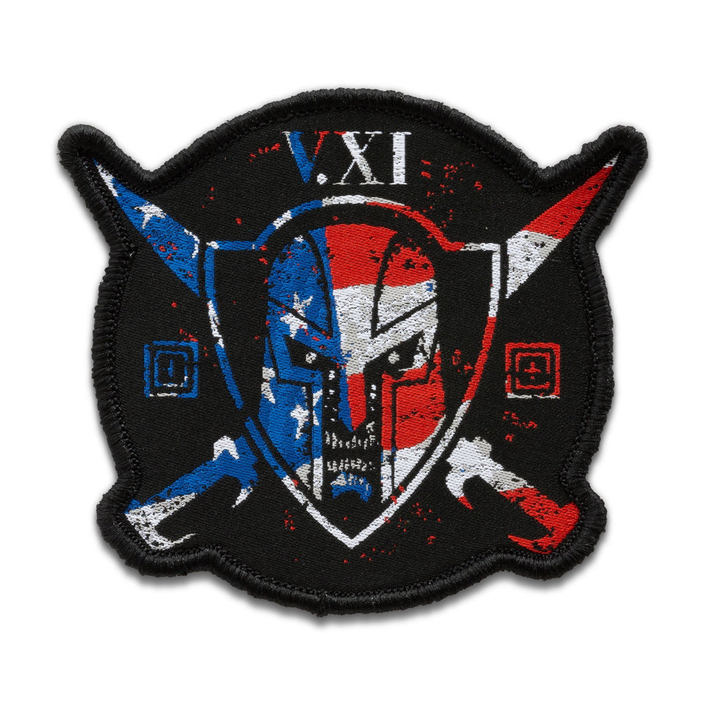 5.11 Tactical Patriot Warrior Patch-Morale Patches-5.11 Tactical-TacSource