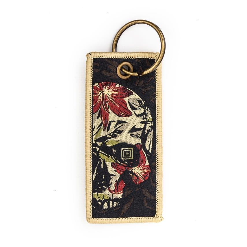 5.11 Tactical TROPICAL SKULL KEYCHAIN-Patches & Tags-5.11 Tactical-TacSource