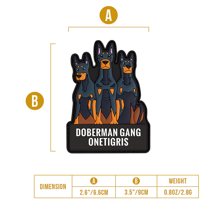 ONETIGRIS - Doberman Gang Patch