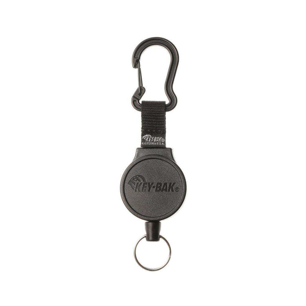KEY-BAK - MID6 Heavy Duty Retractable Keychain | Carabiner or Belt Clip