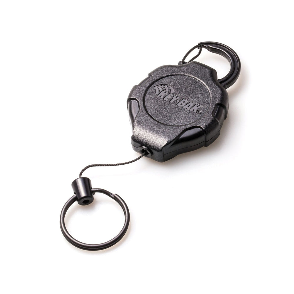 KEY-BAK - RATCH-IT Retractable Carabiner Keychain with Ratcheting Lock