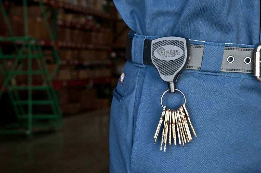 Key-Bak SUPER48 48in Heavy Duty Kevlar Cord with Belt Clip-Accessories-KeyBak-TacSource