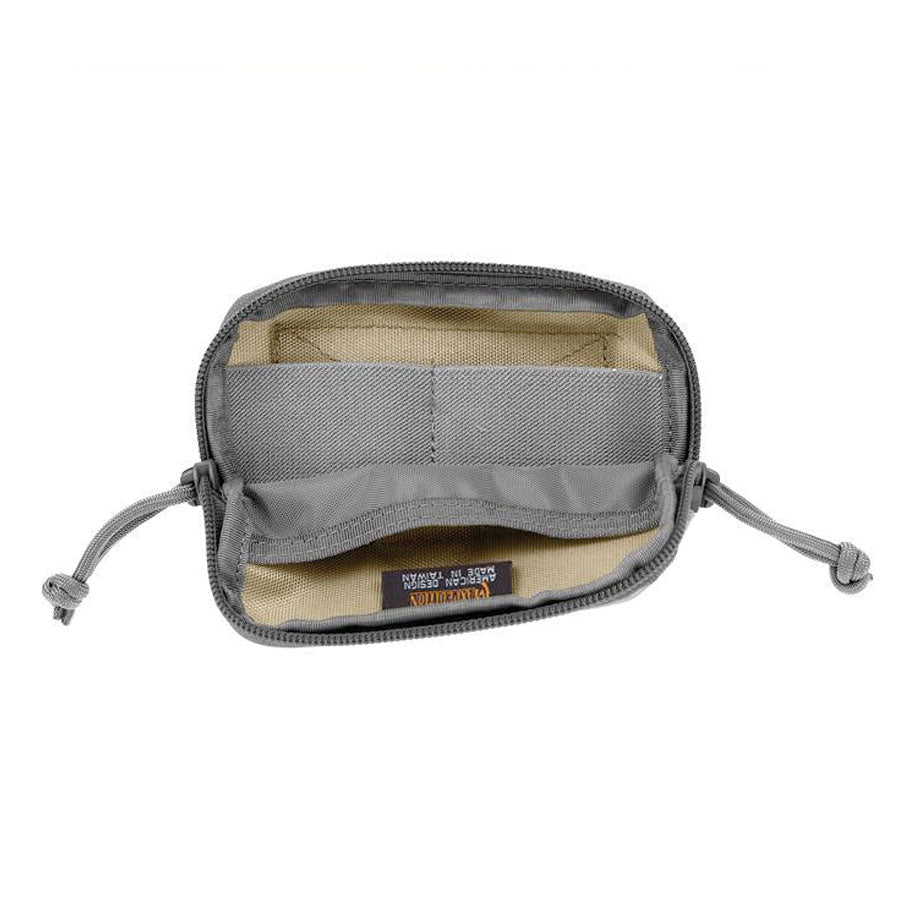 Maxpedition Hook & Loop 3x 5 Inches Zipper Pocket Khaki Foliage-Pouches-Maxpedition-TacSource