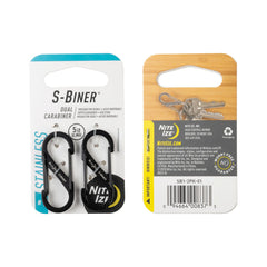 Nite Ize - S-Biner Dual Carabiner | Stainless Steel