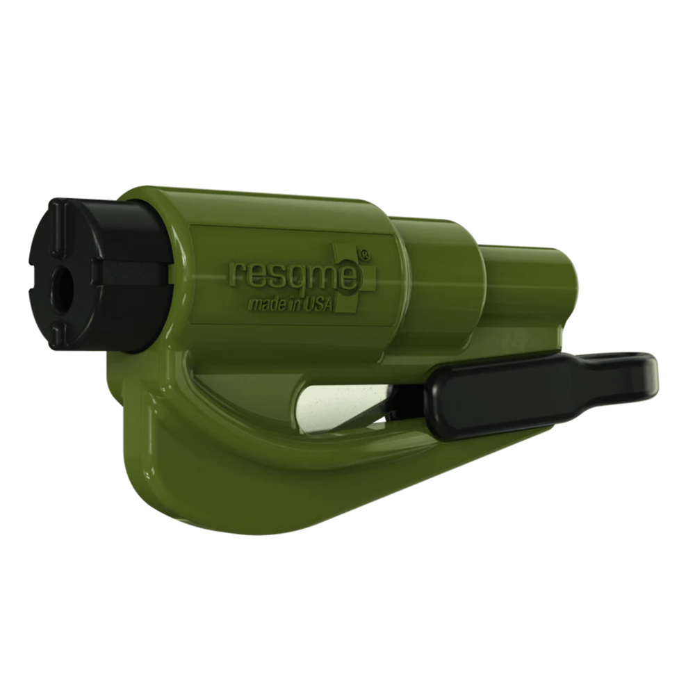 ResQme Rescue and Escape Tool with Glass Breaker and Seat Belt Cutter